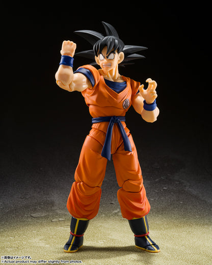 SON GOKU & SON GOHAN -KID- & KINTOUN -Exclusive Edition- S.H.Figuarts - Bandai