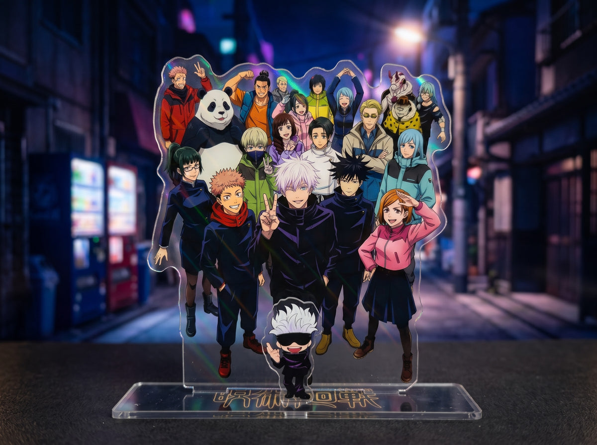Figure Stand Jujutsu Kaisen - Groupe -