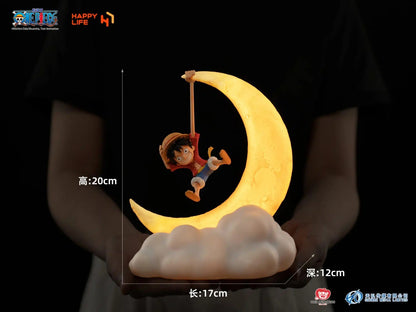 One Piece - Figurine Monkey D Luffy Magnetic night Lamp
