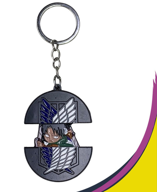 Porte Cle Metal attaque des titan- Levi