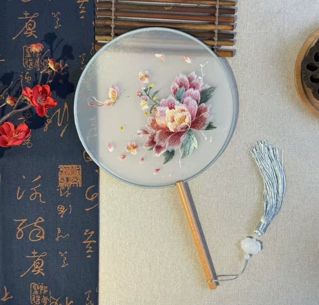 Éventail style asiatique