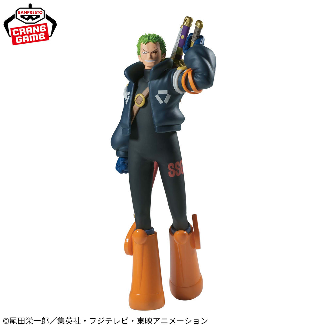 ONE PIECE THE SHUKKO RORONOA ZORO EGGHEAD FIGURE