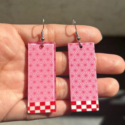 Boucles d'oreilles Demon Slayer -Nezuko-