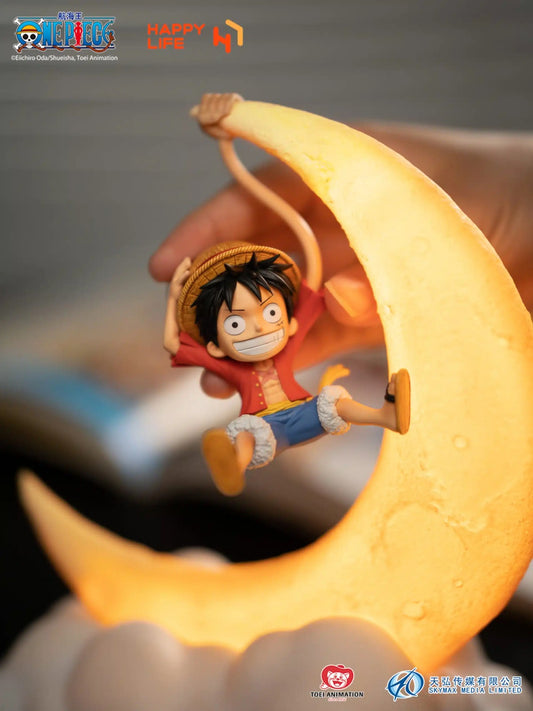 One Piece - Figurine Monkey D Luffy Magnetic night Lamp
