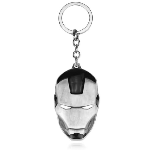 Porte clé Metal Iron Man Silver