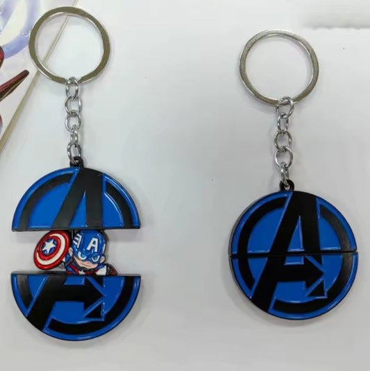 Porte clé Metal Avengers captain America