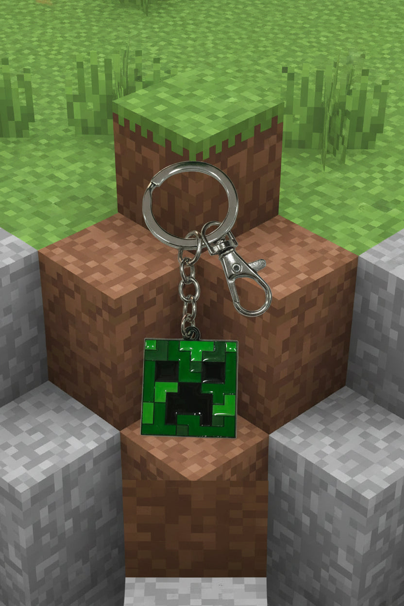 Porte clé Metal mincraft