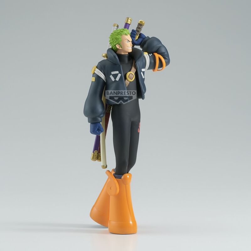 ONE PIECE THE SHUKKO RORONOA ZORO EGGHEAD FIGURE