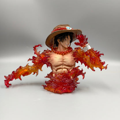 One Piece Figurine Lamp ace