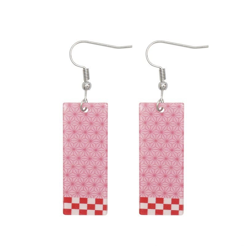 Boucles d'oreilles Demon Slayer -Nezuko-