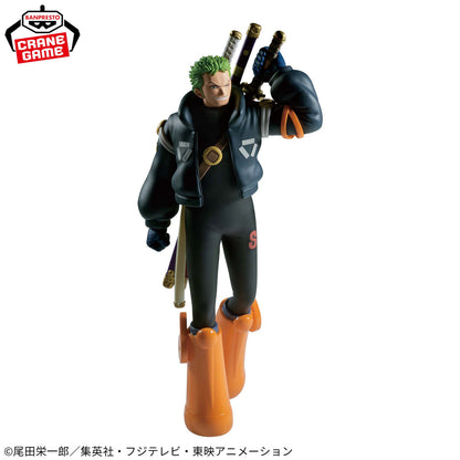 ONE PIECE THE SHUKKO RORONOA ZORO EGGHEAD FIGURE