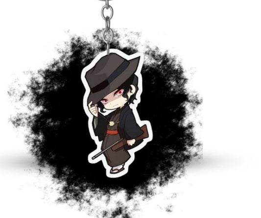 Porte cle demon slayer muzan