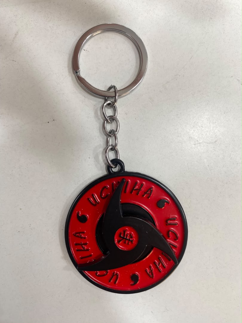 Porte Cle Metal Naruto - Itachi Sharingan