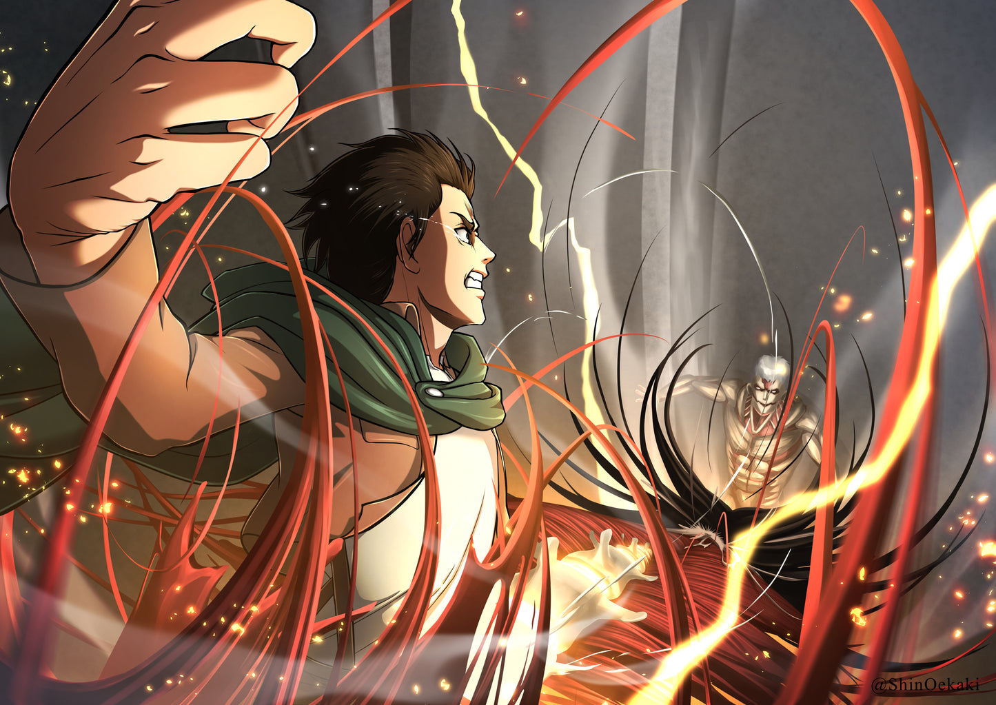 Mini Poster Attack on Titan