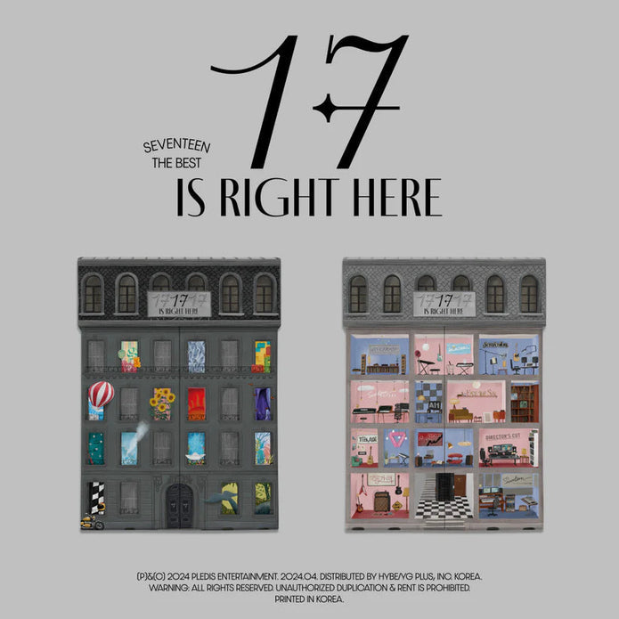 SEVENTEEN - SEVENTEEN BEST ALBUM - 17 IS RIGHT HERE