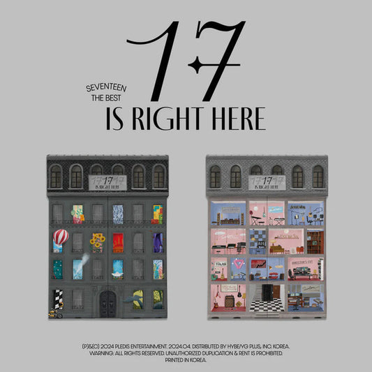 SEVENTEEN - SEVENTEEN BEST ALBUM - 17 IS RIGHT HERE
