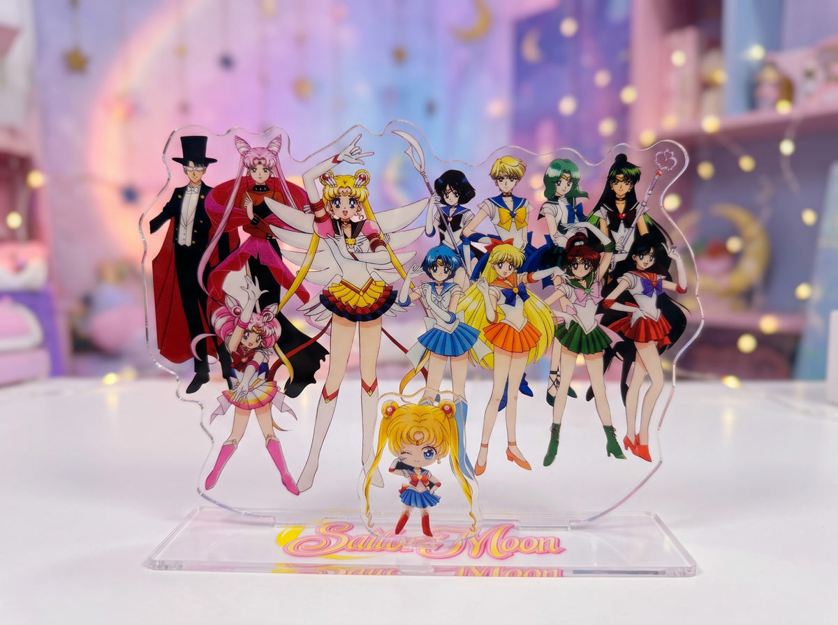 Figure Stand Sailor Moon - Groupe -