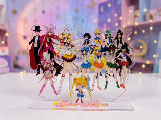 Figure Stand Sailor Moon - Groupe -