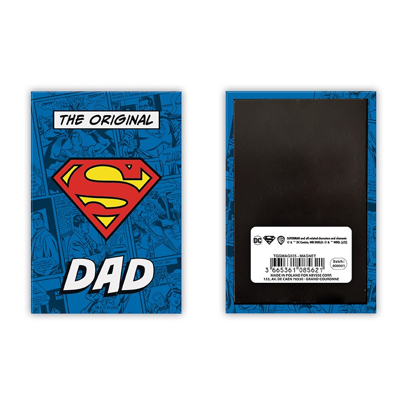 Superman - THE ORIGINAL "SUPER" DAD magnet