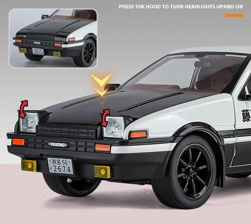 Initial D - 1/18 Alloy Car Model - OK