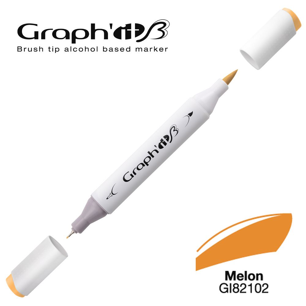 GRAPH'IT Marqueur Brush 2102 - Melon