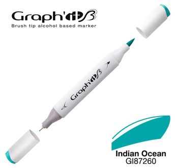 GRAPH'IT Marqueur Brush 7260 - Indian Ocean