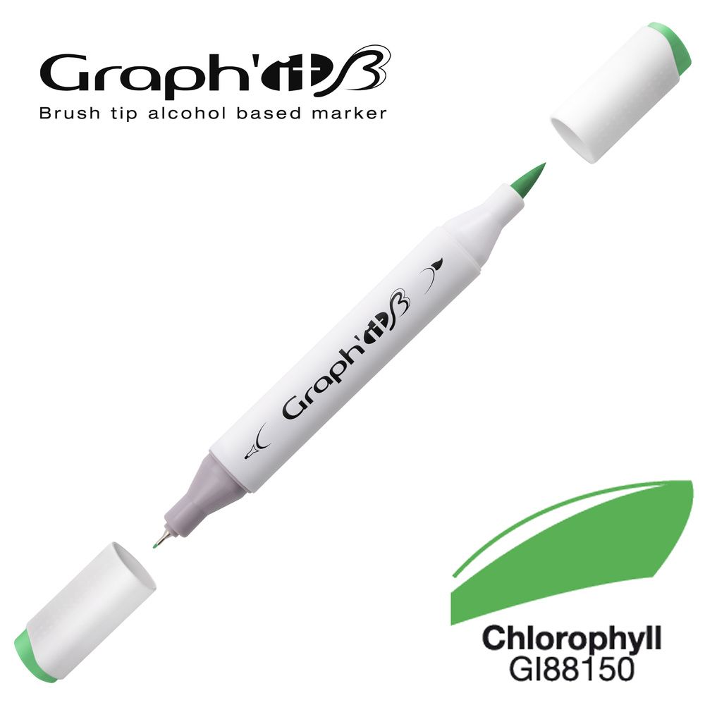 GRAPH'IT Marqueur Brush 8150 - Chlorophyll