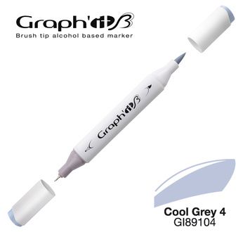 GRAPH'IT Marqueur Brush 9104 - Cool Grey 4
