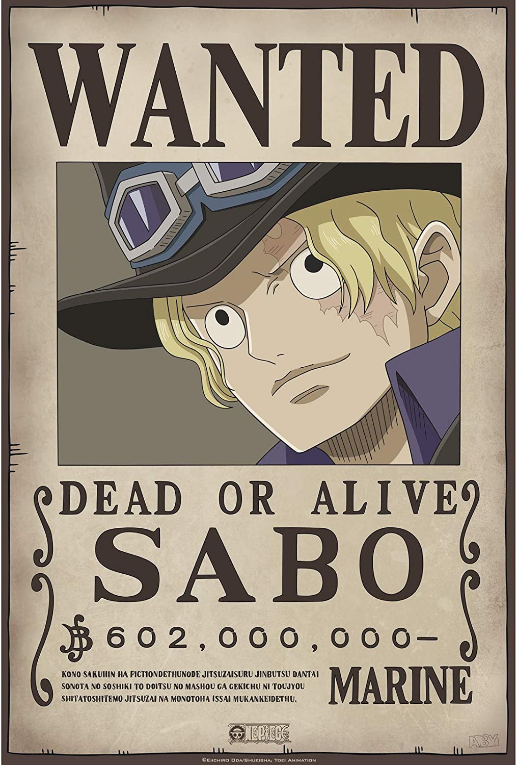 Mini Poster One Piece - SABO