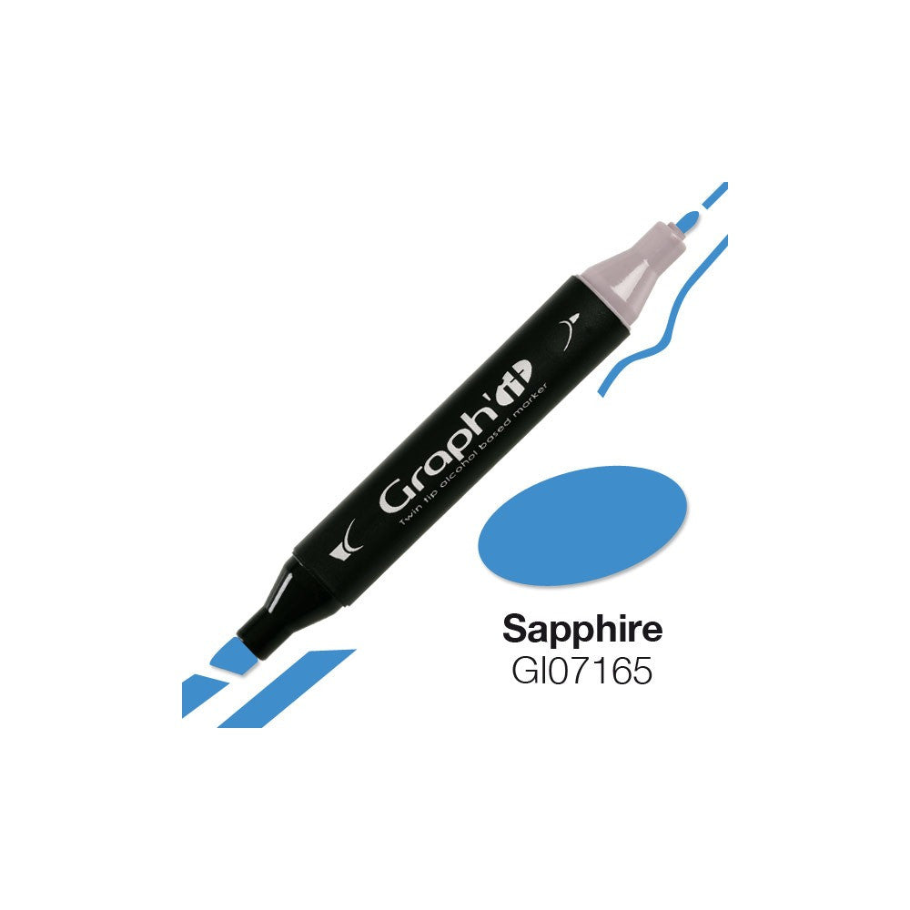 Marqueur Graph'It - Sapphire 7165
