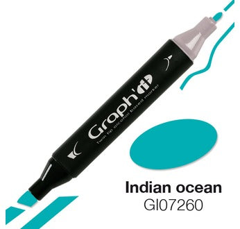 MARQUEUR GRAPH'IT- Indian Ocean 7260