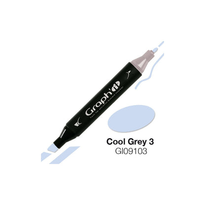 Marqueur Graph'It - Cool Grey3 9103