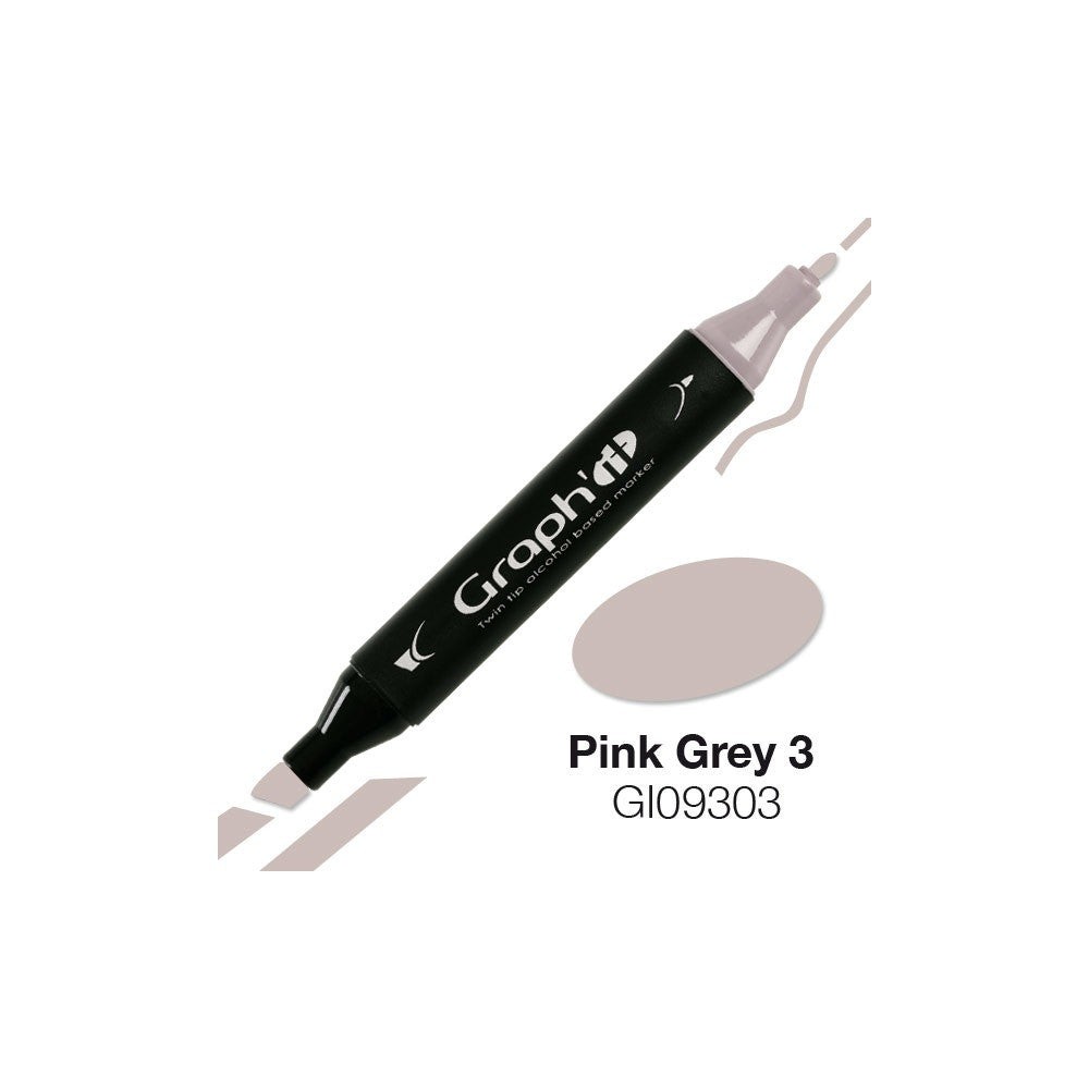 Marqueur Graph'It - Pink Grey 9303