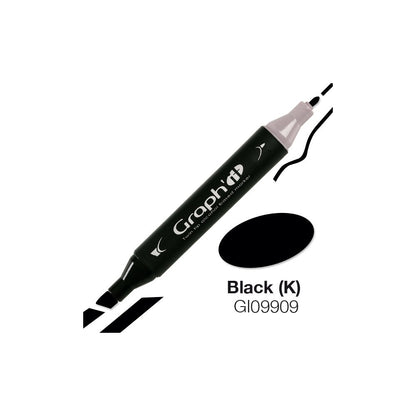 MARQUEUR GRAPH'IT - BLACK 9909
