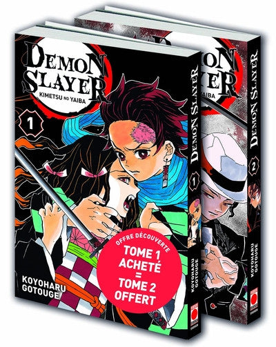 Demon Slayer Pack découverte T01 & T02