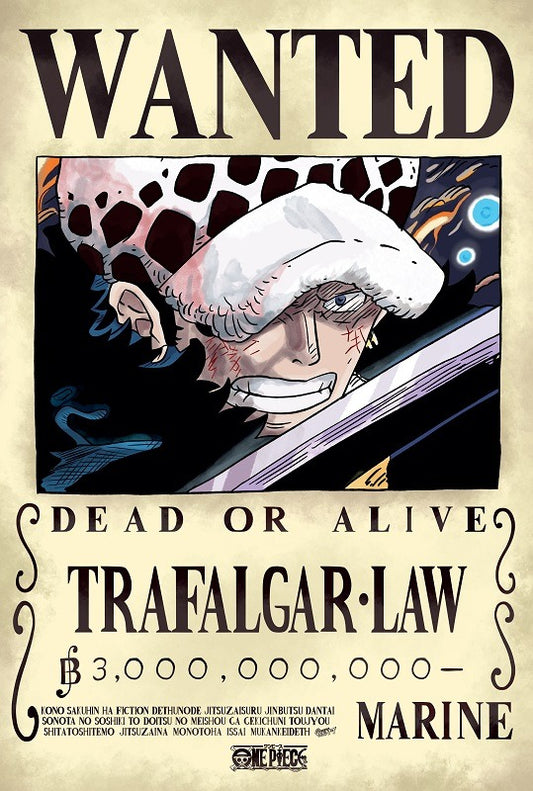 Poster One Piece  - Trafalgar Law