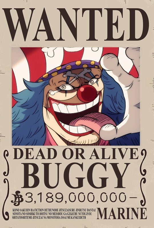 Poster One Piece - Buggy
