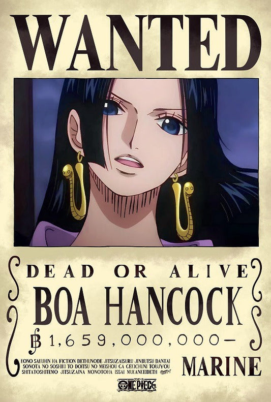 mini Poster One Piece - Boa Hancock