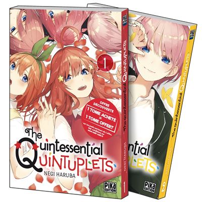 The Quintessential Quintuplets - Pack découverte T01+T02