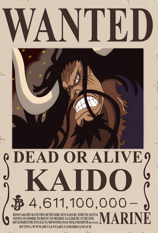 Poster One Piece - KAIDO