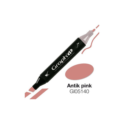 MARQUEUR GRAPH'IT- Antik pink  5140