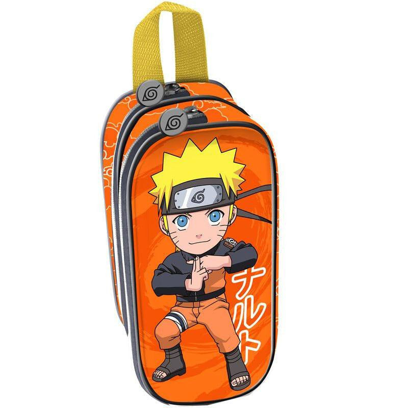 Naruto 3D double pencil case