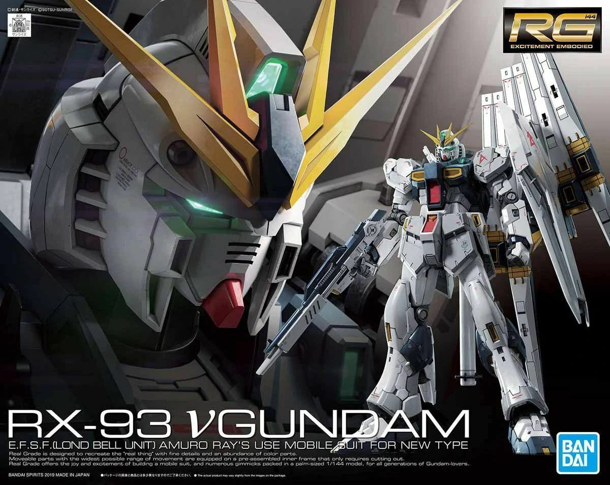 RG 1/144 RX-93 v Gundam